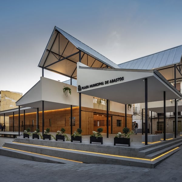 Rehabilitation of the municipal market of Baza and young area