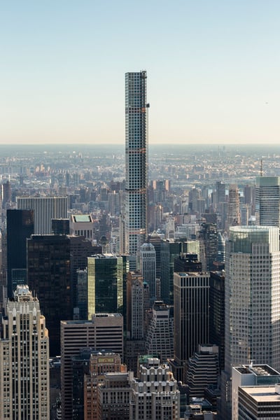432 Park Avenue. Under construction