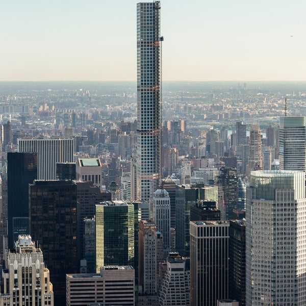 432 Park Avenue. Under construction