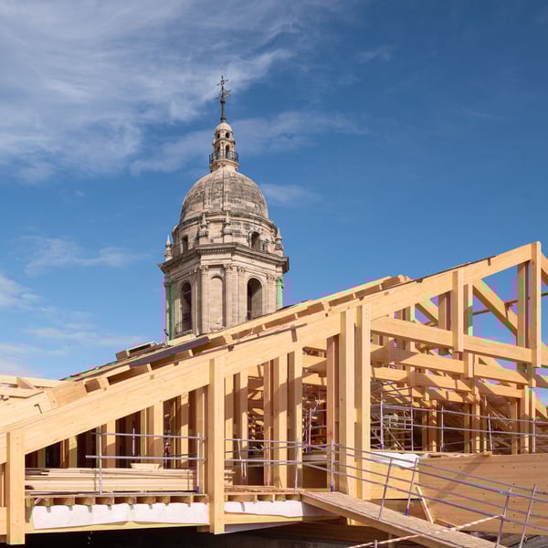Malaga cathedral roof
