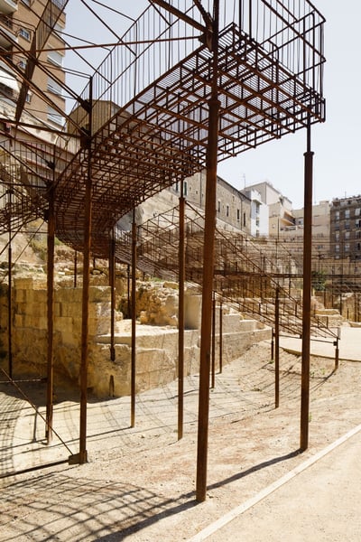 Adaptation of the archaeological remains of the ancient Roman Theater of Tárraco (Sg I a.c to Sg.II d.C), and its activation as public space. Tarragona (2013-2018)
