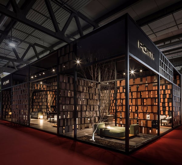 Stand POINT en Salone Internazionale del Mobile 2017 de Milán