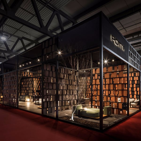 Stand POINT en Salone Internazionale del Mobile 2017 de Milán