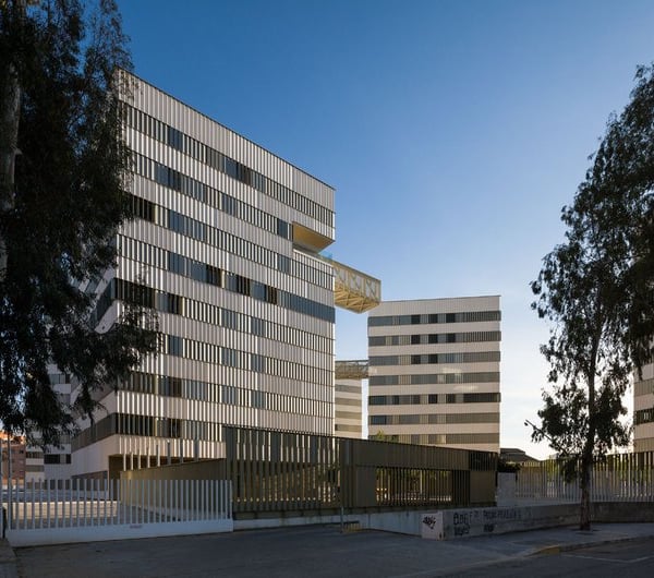Housing towers in El Porvenir, Seville
