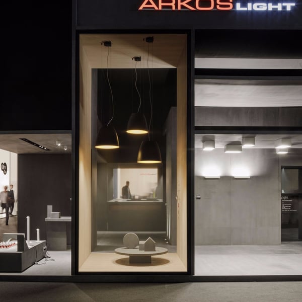 Stand ARKOS LIGHT en Salone Internazionale del Mobile 2017 de Milán