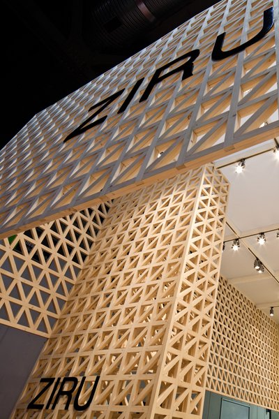 Stand ZIRU Salone Internazionale del Movile 2011. Milan