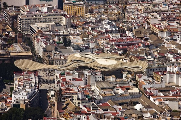 Metropol Parasol. Vistas Aéreas