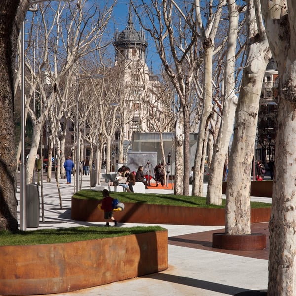 Plaza de Santa Bárbara. Madrid