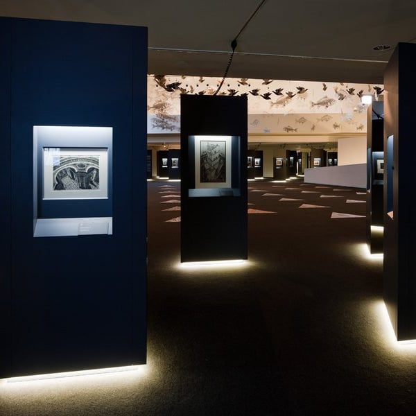 Exposición M.C. Escher. Universos Infinitos. Parque de las Ciencias de Granada