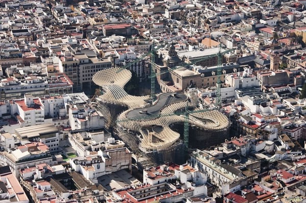 Metropol Parasol. Proceso de Construcción