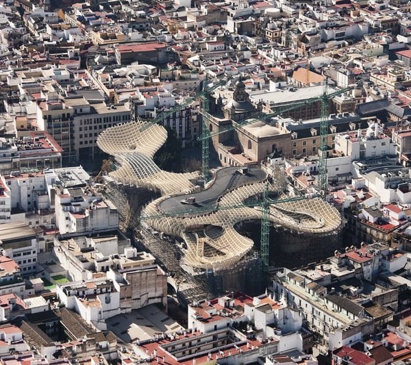 Metropol Parasol. Construction Process