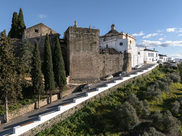 Regeneration of urban spaces in the historic centre of Olvera