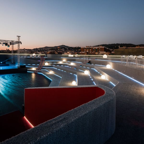 "La Nube del Palacio". Adecuación de Anfiteatro como Espacio de Eventos