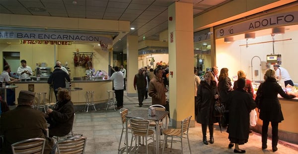 Metropol Parasol. Mercado