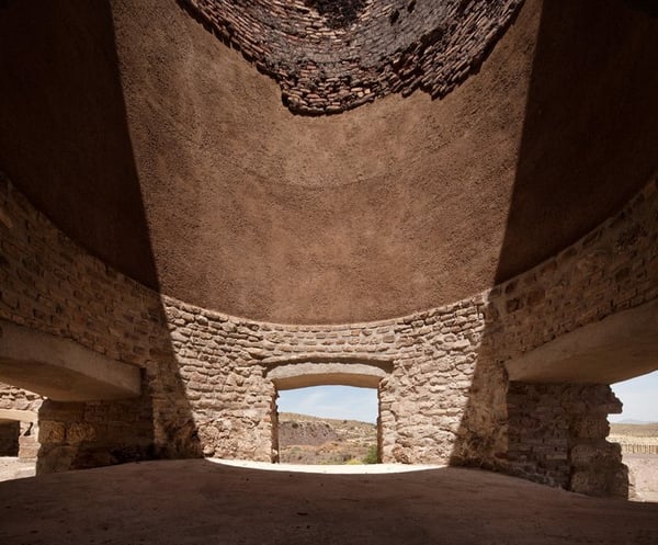 Hornos de calcinación mineral en Lucainena de las Torres. Almería