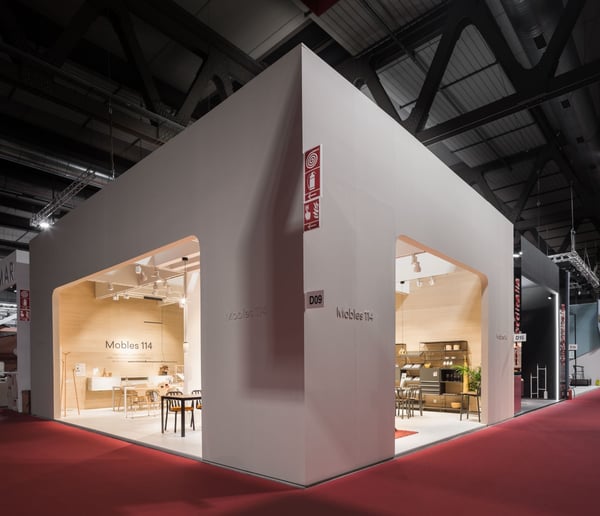 Stand MOBLES 114, Salone del Mobile de Milán