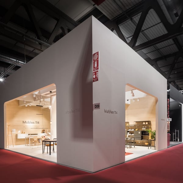 Stand MOBLES 114, Salone del Mobile de Milán