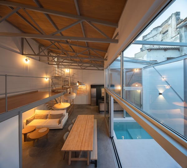 Adecuación de una serrería a vivienda