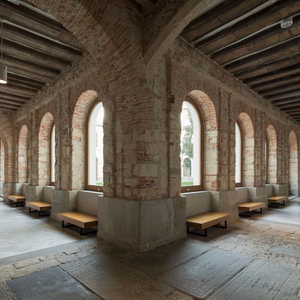 Rehabilitación del Claustro del Convento de Sta. Cruz Ie University