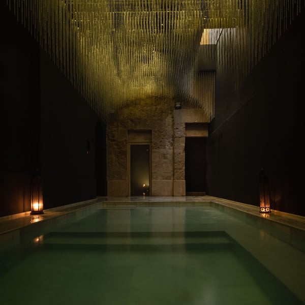 Intervención en el Hammam Al_Andalus.