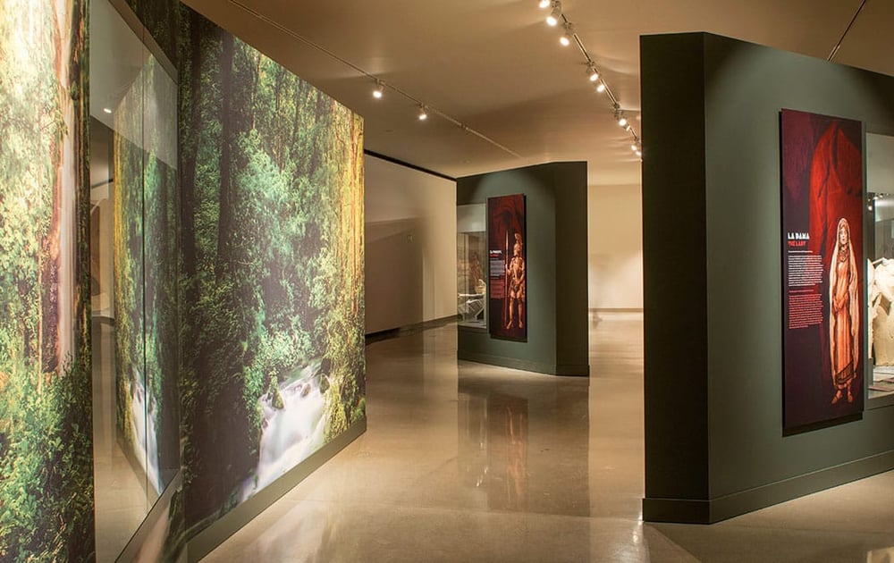 Exhibition “The Lady, the Prince, the Hero, and the Goddess.” Museo Íbero