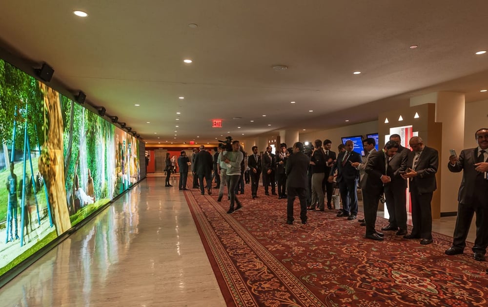 «A Day in Riyadh event.» United Nations
