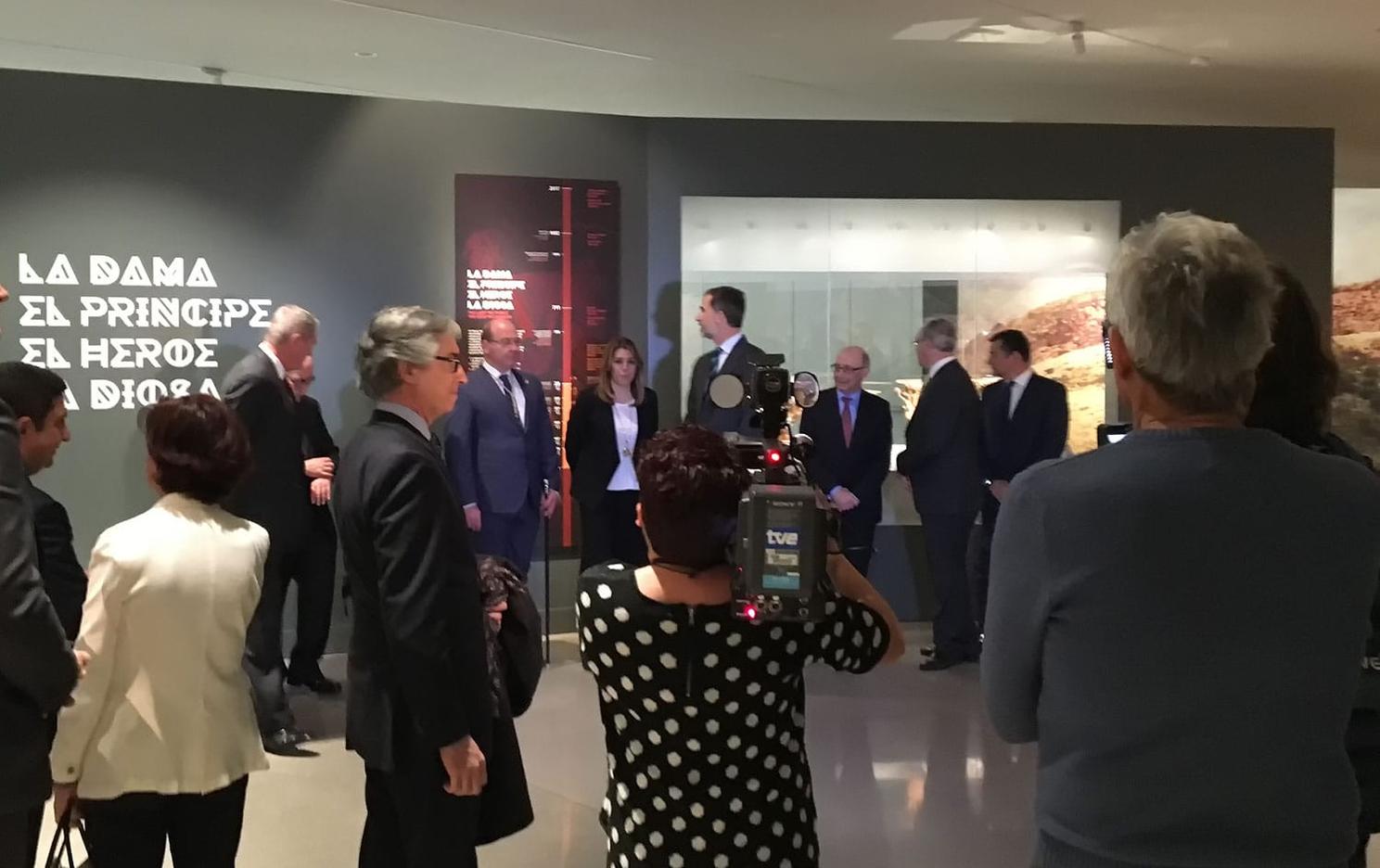 Exhibition “The Lady, the Prince, the Hero, and the Goddess.” Museo Íbero