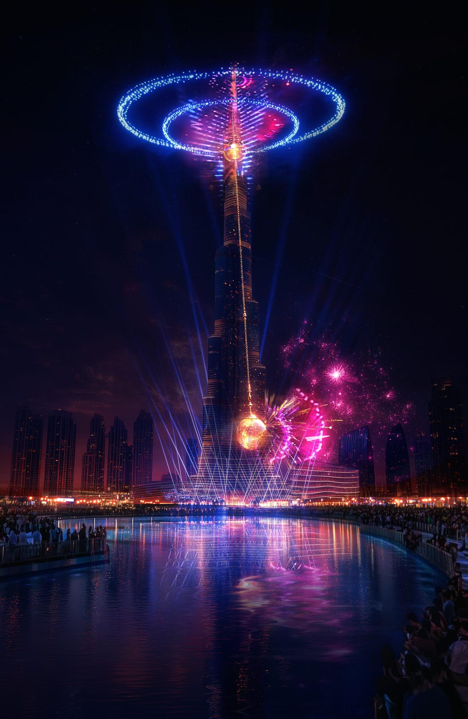 New Year's Eve 2026 - Burj Khalifa - Tomorrow's Playground