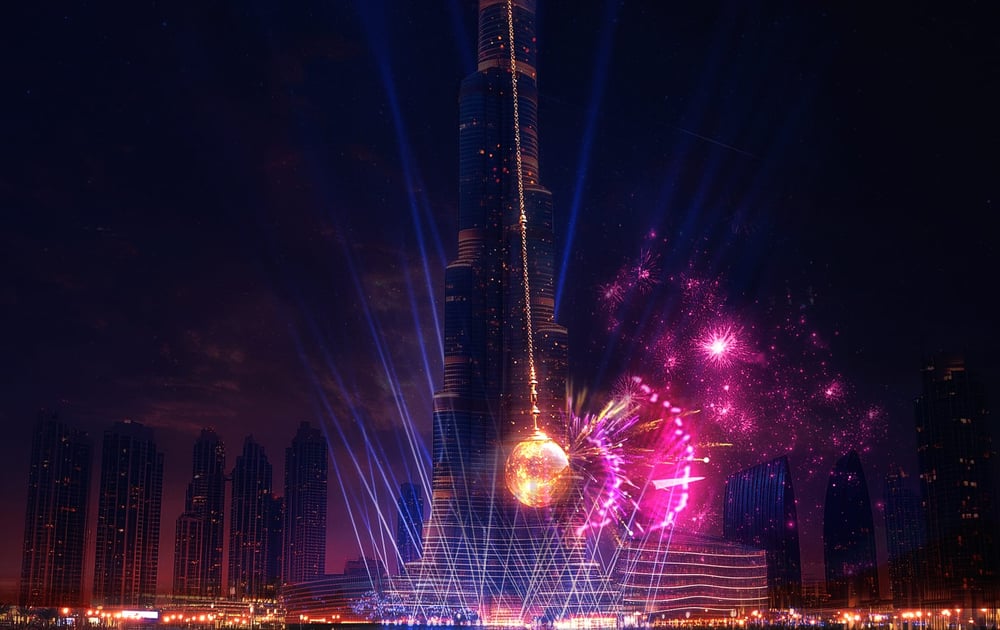 New Year's Eve 2026 - Burj Khalifa - Tomorrow's Playground
