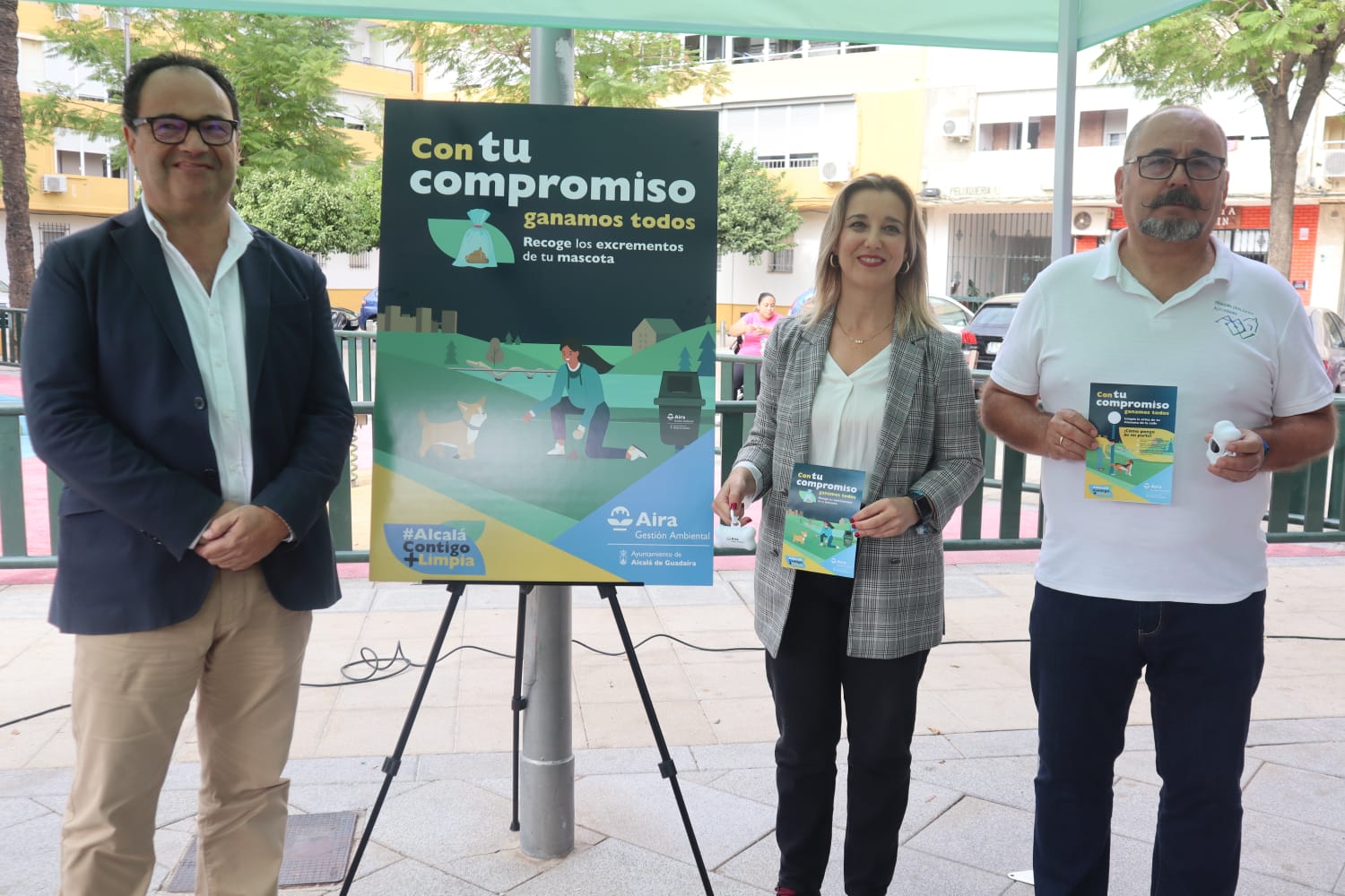 Nueva campaña de Aira Gestión Ambiental para sensibilizar a los dueños de mascotas con una Alcalá más limpia