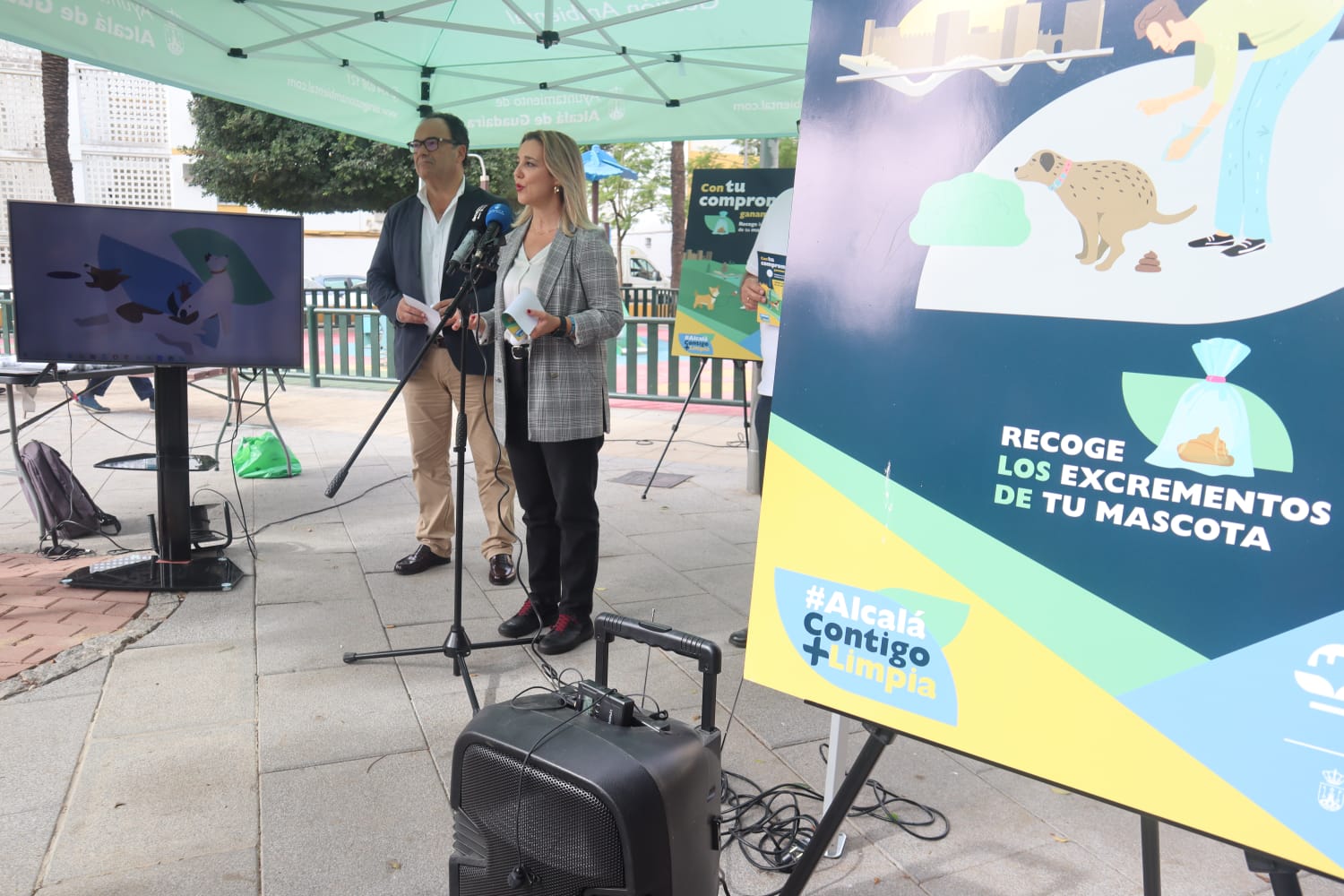 Nueva campaña de Aira Gestión Ambiental para sensibilizar a los dueños de mascotas con una Alcalá más limpia