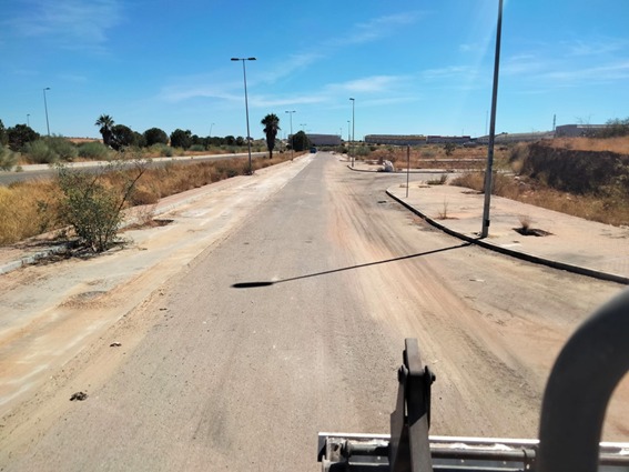 Plan Especial de limpieza para la intervención en los Parques Empresariales de Alcalá de Guadaíra