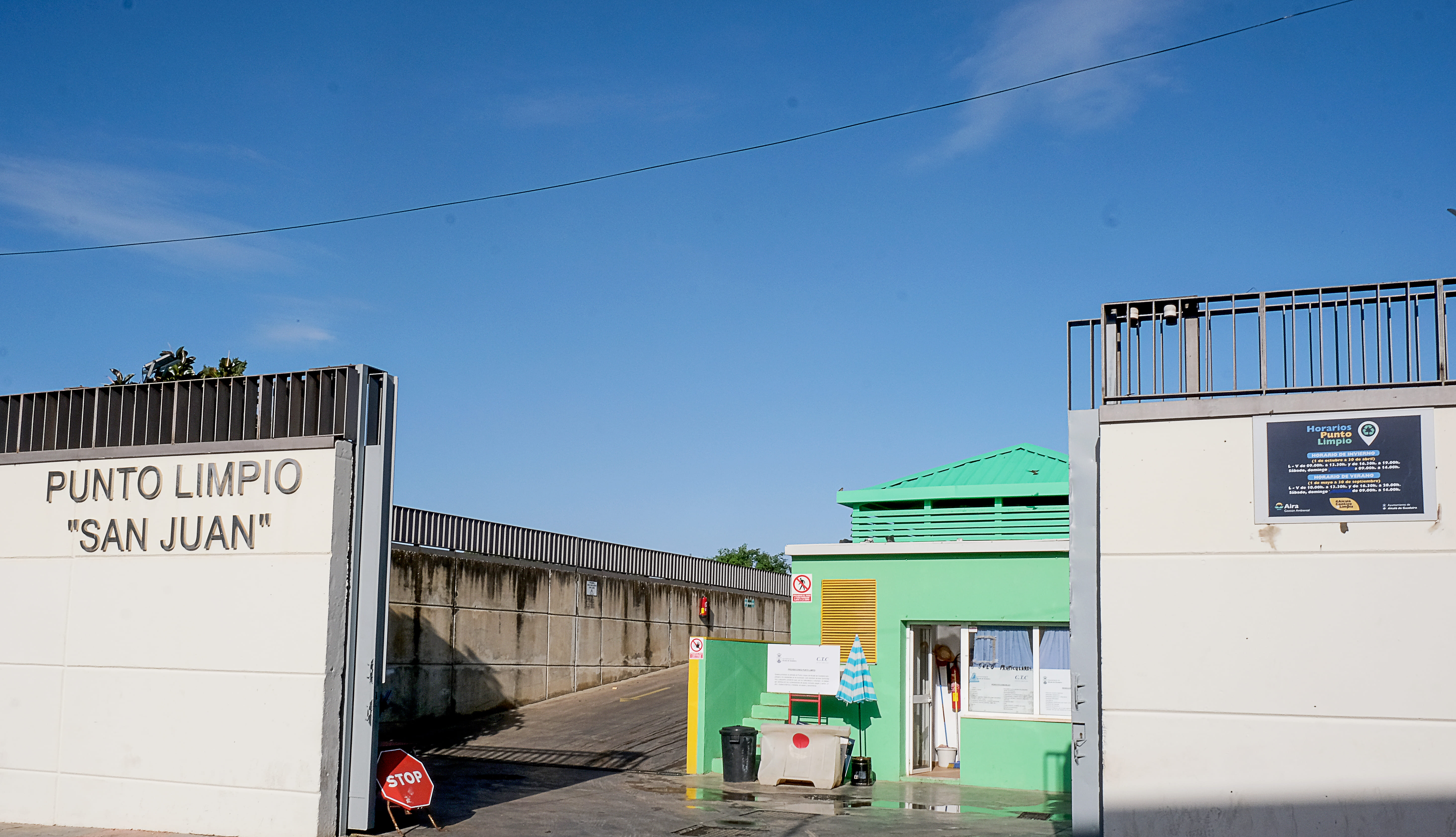 El Punto Limpio se trasladará mientras dure la Feria 