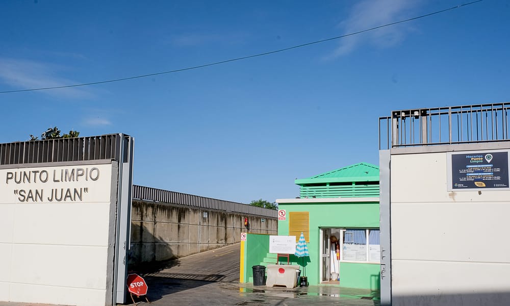 El Punto Limpio se trasladará mientras dure la Feria