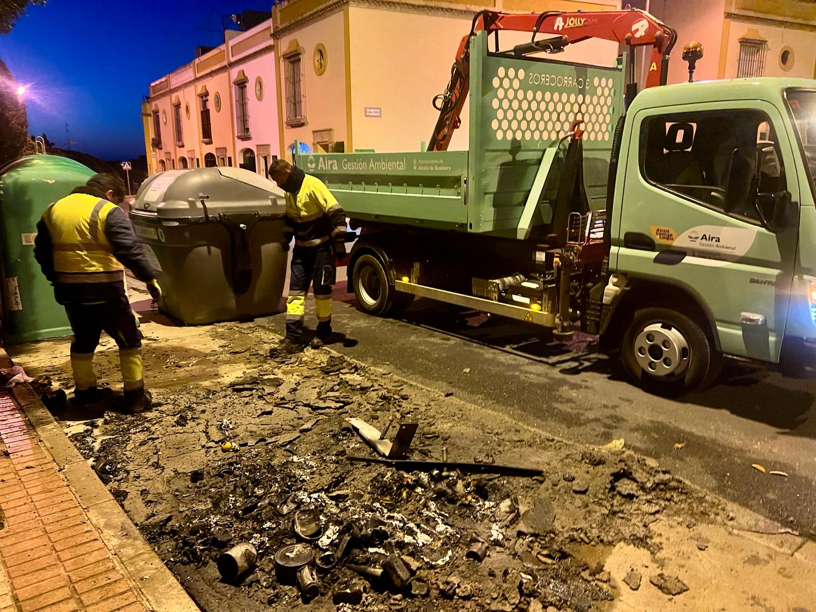 AIRA ALERTA DEL IMPORTANTE AUMENTO DE INCENDIOS DE CONTENEDORES