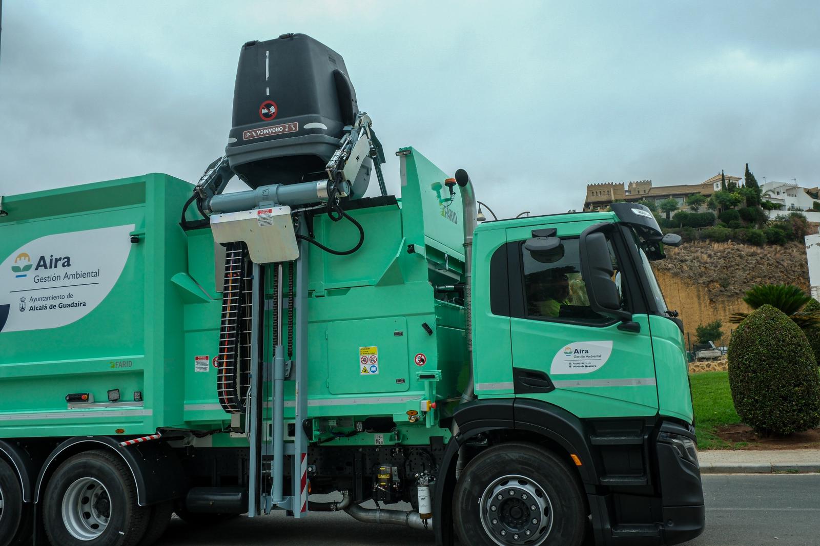 Aira Gestión Ambiental adquiere un nuevo camión para la implantación de recogida de fracción orgánica