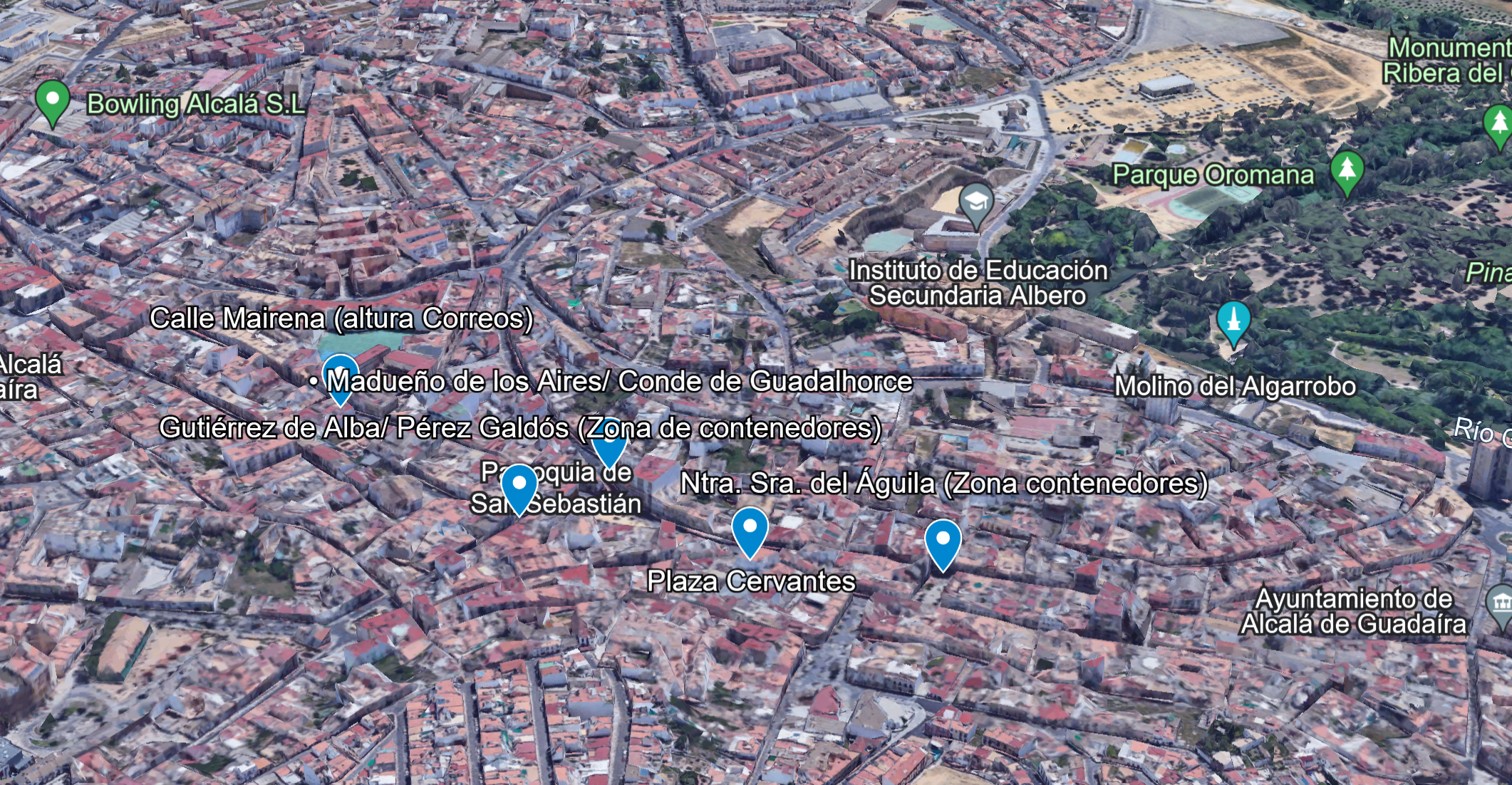 LA RECOGIDA DE BASURAS DEL CENTRO SE REAJUSTA AL PASO DE LAS HERMANDADES DURANTE LA SEMANA SANTA