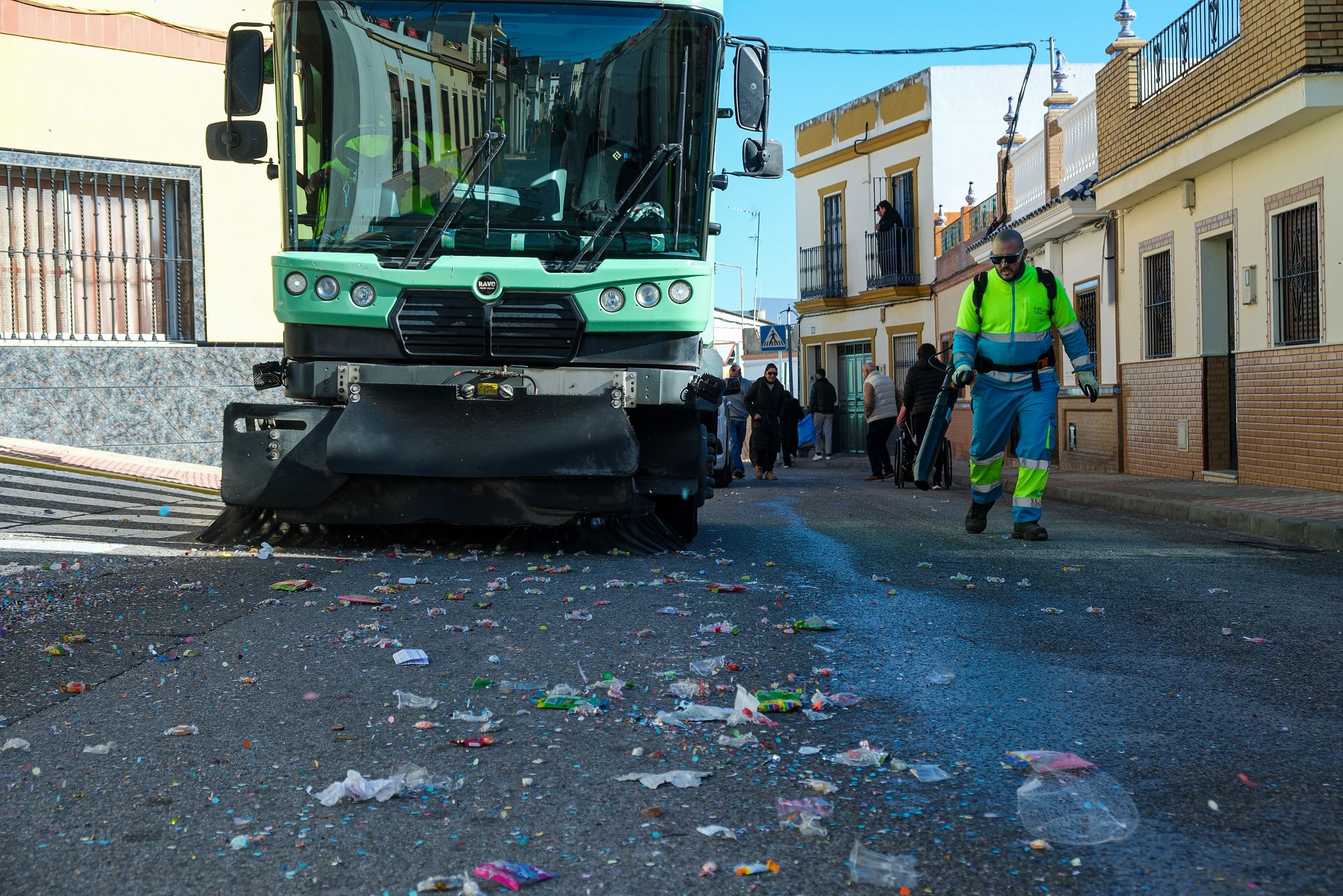 La campaña de Reyes se salda con la recogida de más de 11 toneladas de residuos en Alcalá de Guadaíra