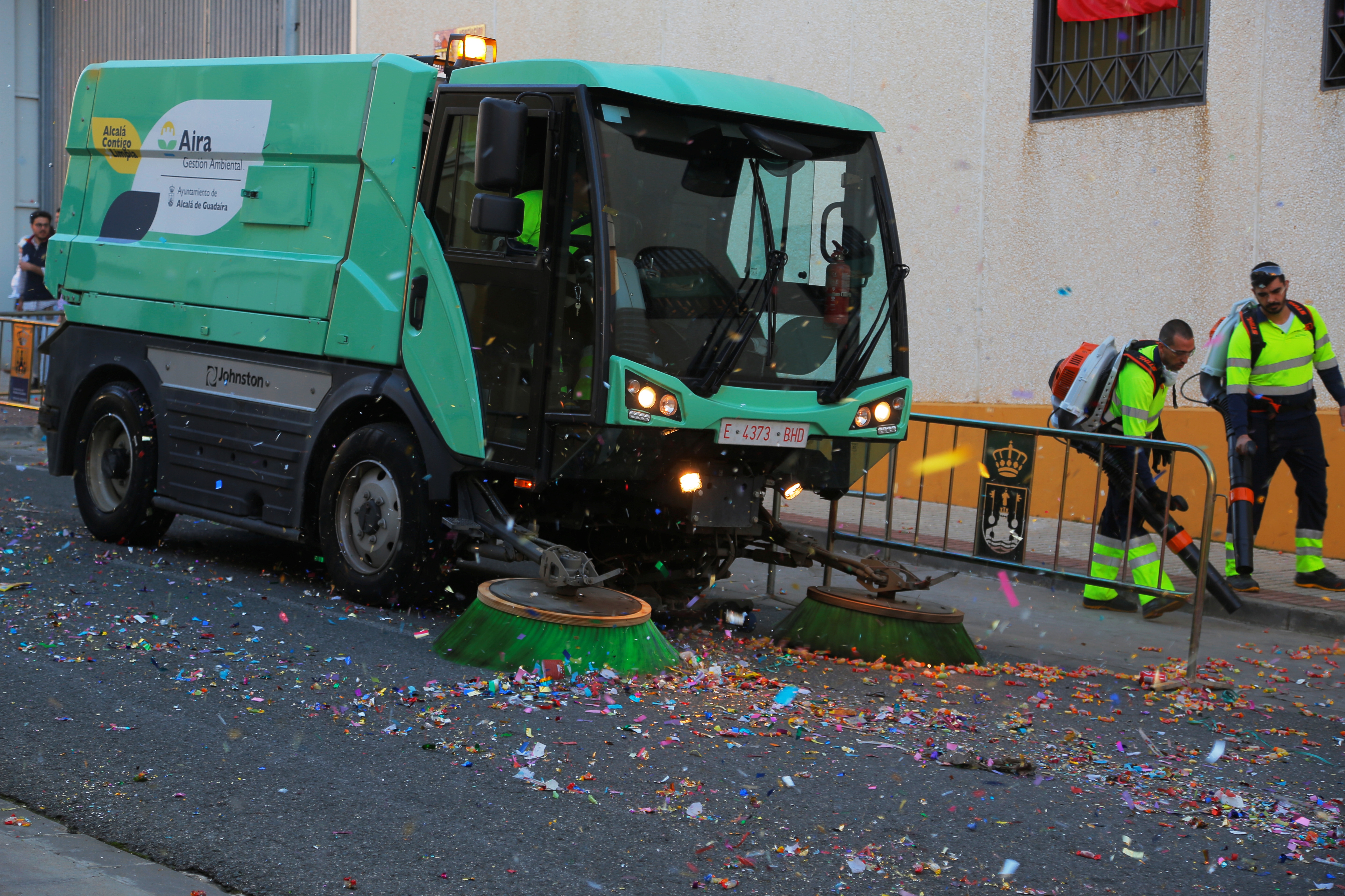 Desdoble de esfuerzos durante las Cabalgatas de Reyes de Alcalá