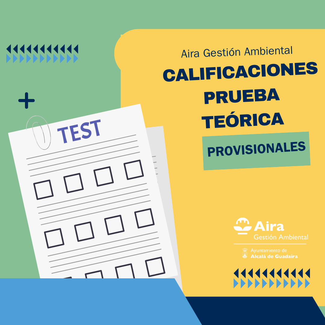 PUBLICADAS LAS CALIFICACIONES DE LA PRIMERA PRUEBA DE LOS PROCESOS SELECTIVOS DE AIRA