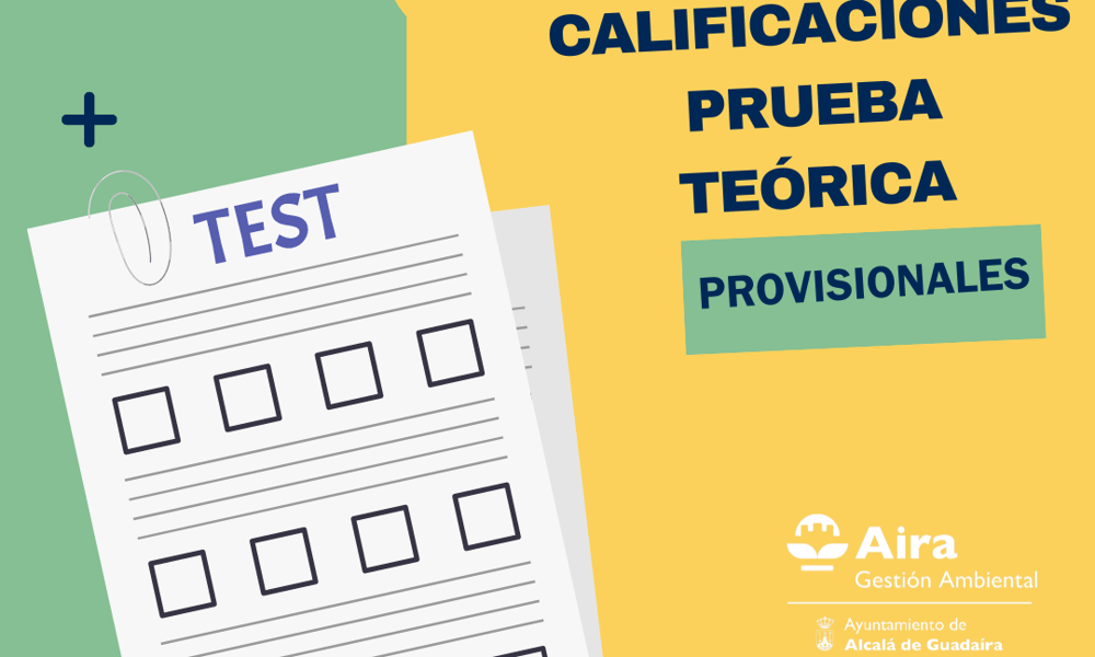 PUBLICADAS LAS CALIFICACIONES DE LA PRIMERA PRUEBA DE LOS PROCESOS SELECTIVOS DE AIRA