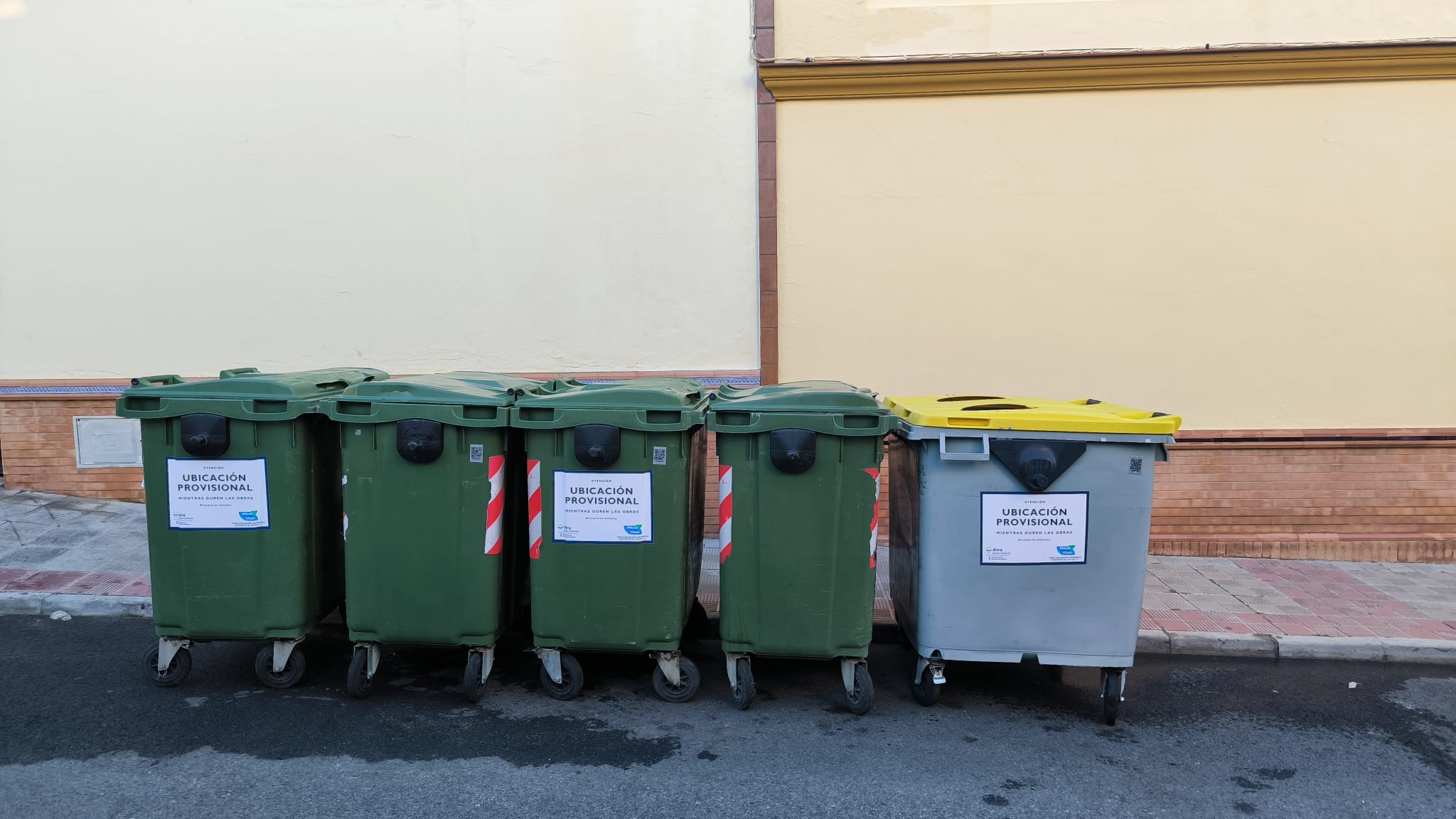 Aira Gestión Ambiental informa sobre la reubicación de contenedores por las obras de la calle Malasmañanas