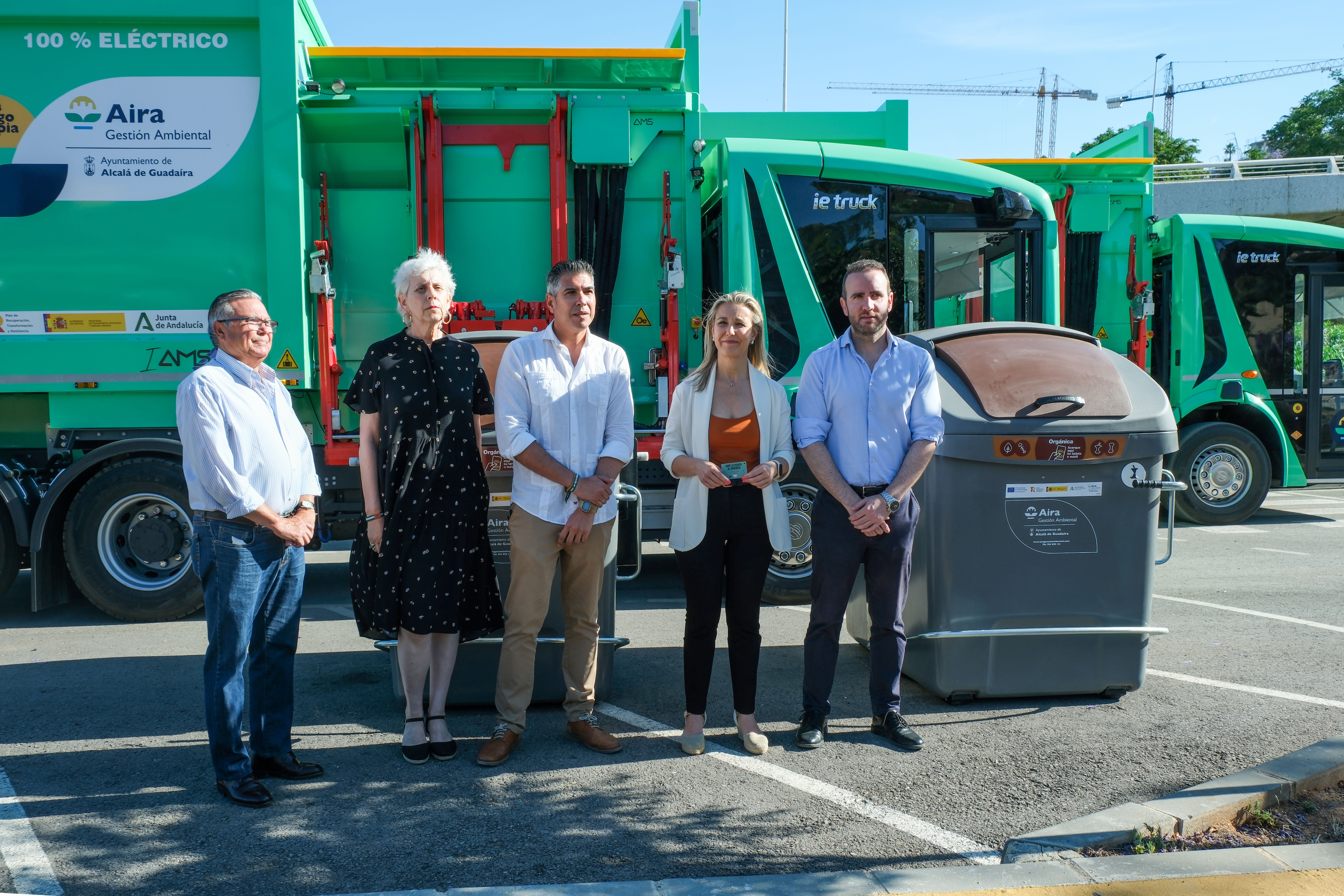 ALCALÁ TRANSFORMA LA RECOGIDA DE ORGÁNICA CON VEHÍCULOS ELÉCTRICOS Y CONTENEDORES INTELIGENTES