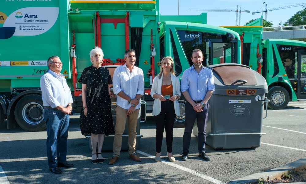 ALCALÁ TRANSFORMA LA RECOGIDA DE ORGÁNICA CON VEHÍCULOS ELÉCTRICOS Y CONTENEDORES INTELIGENTES