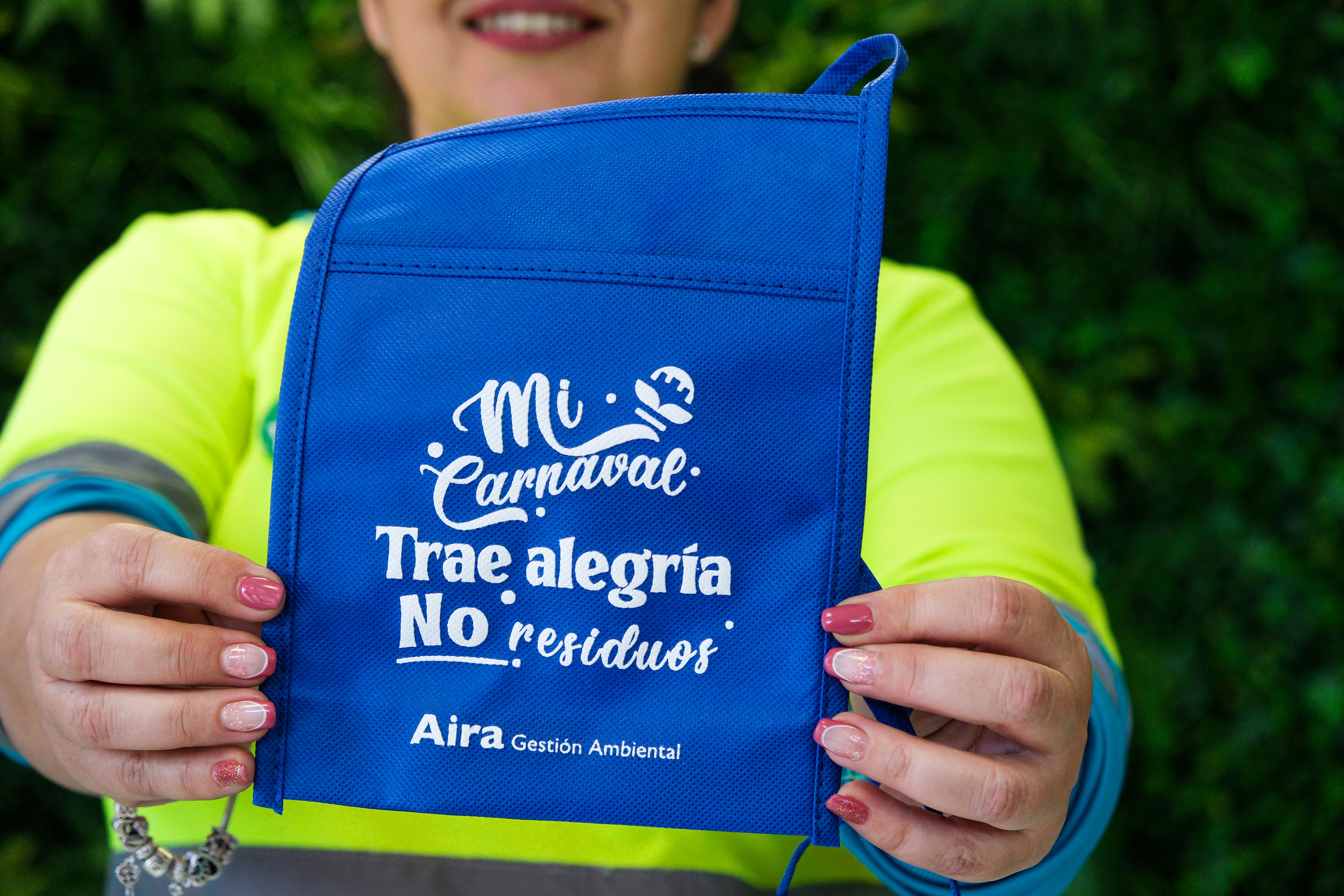 Aira lanza la campaña "Mi Carnaval trae alegría, no residuos" para fomentar la limpieza en las fiestas