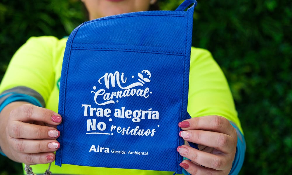 Aira lanza la campaña "Mi Carnaval trae alegría, no residuos" para fomentar la limpieza en las fiestas