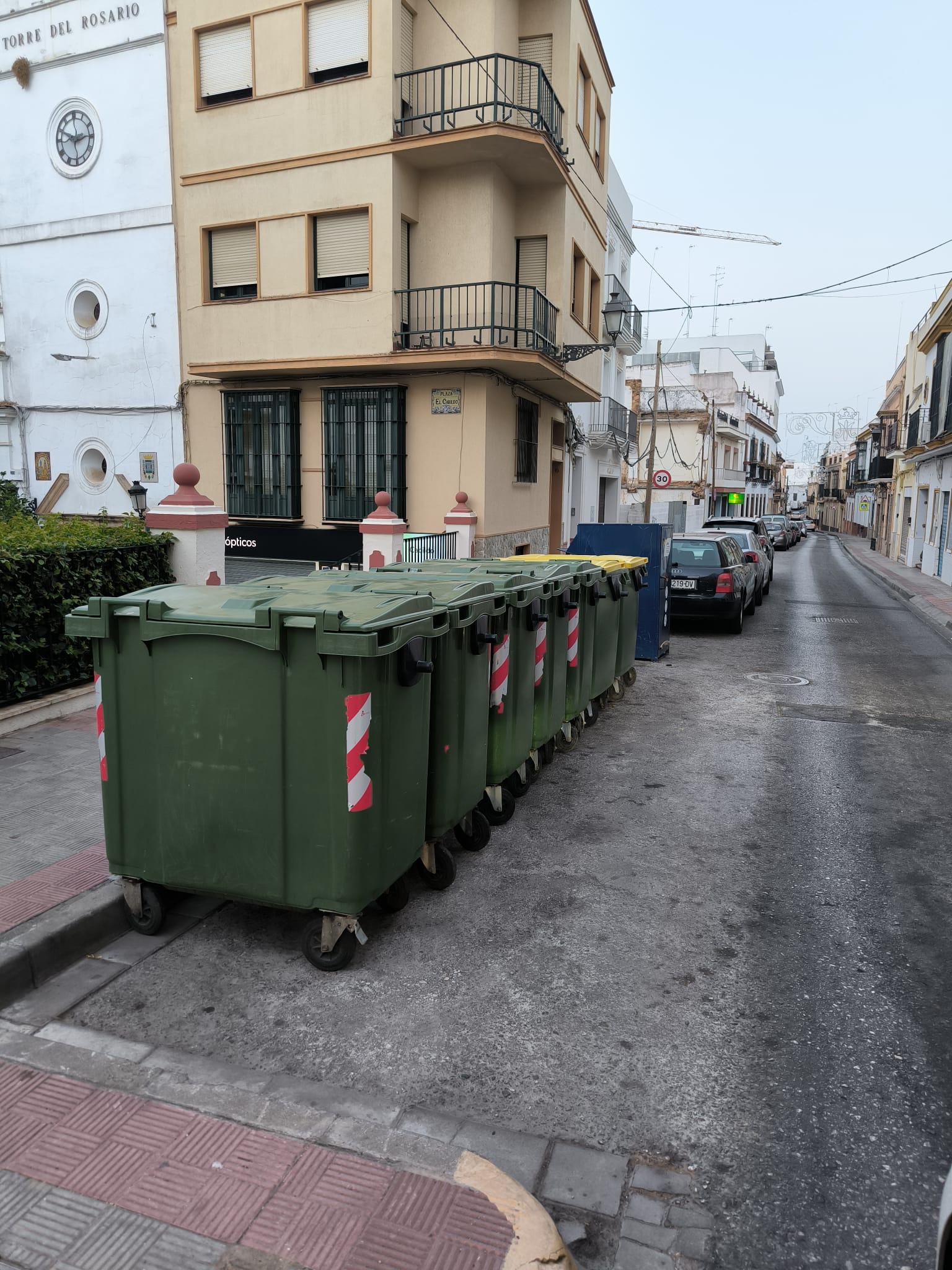 Aira reubica y aumenta distintos puntos de recogida de residuos en la zona centro