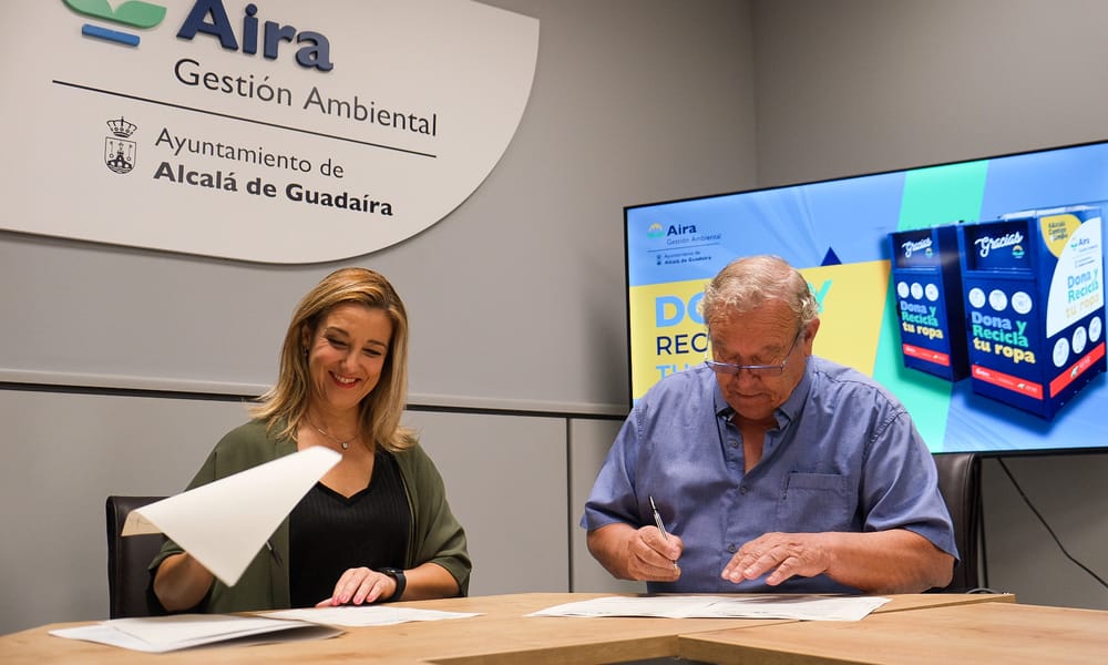 Aira se compromete con Afar para la recogida de ropa solidaria