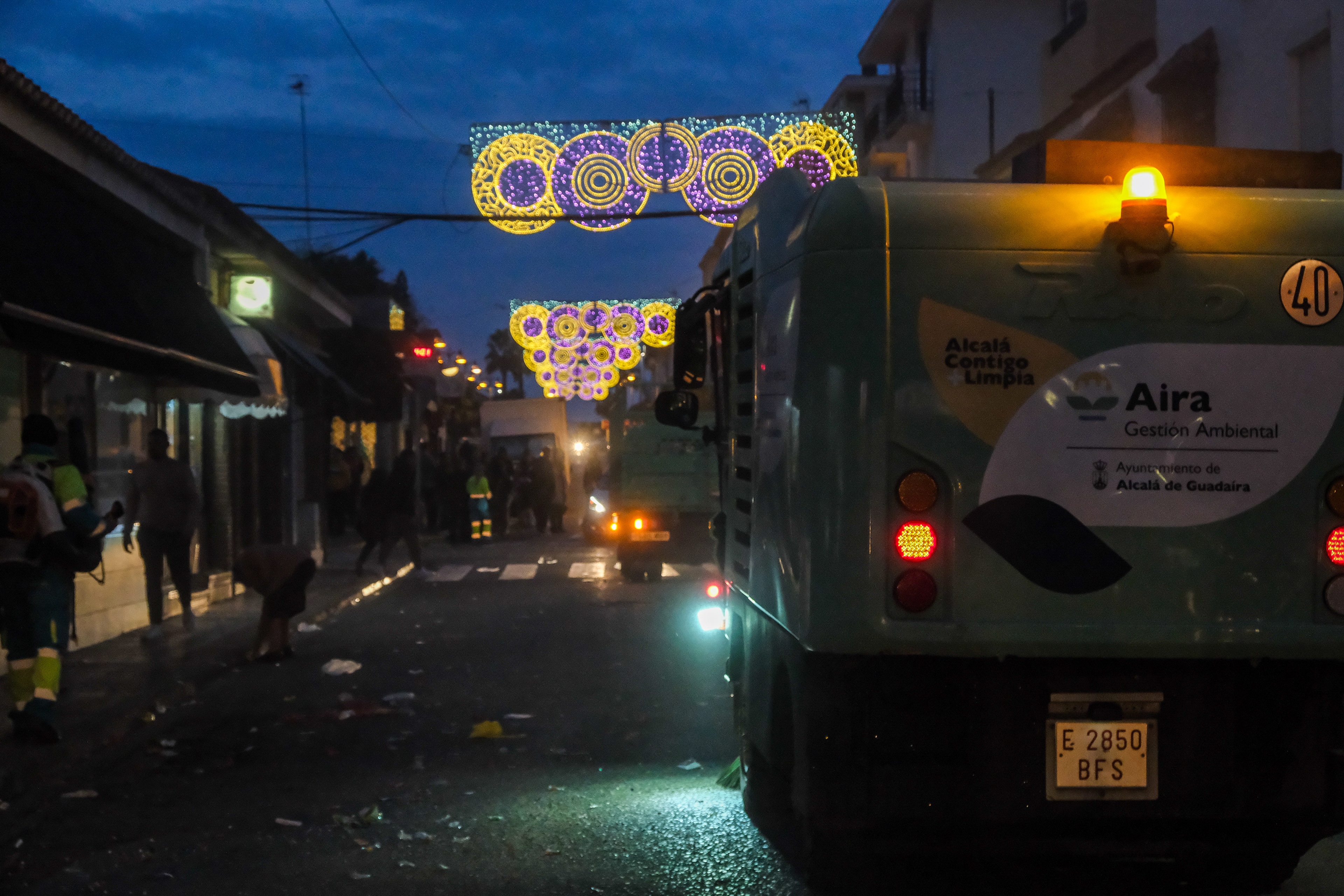 Aira recoge 8 toneladas de residuos durante las Cabalgatas de Reyes 