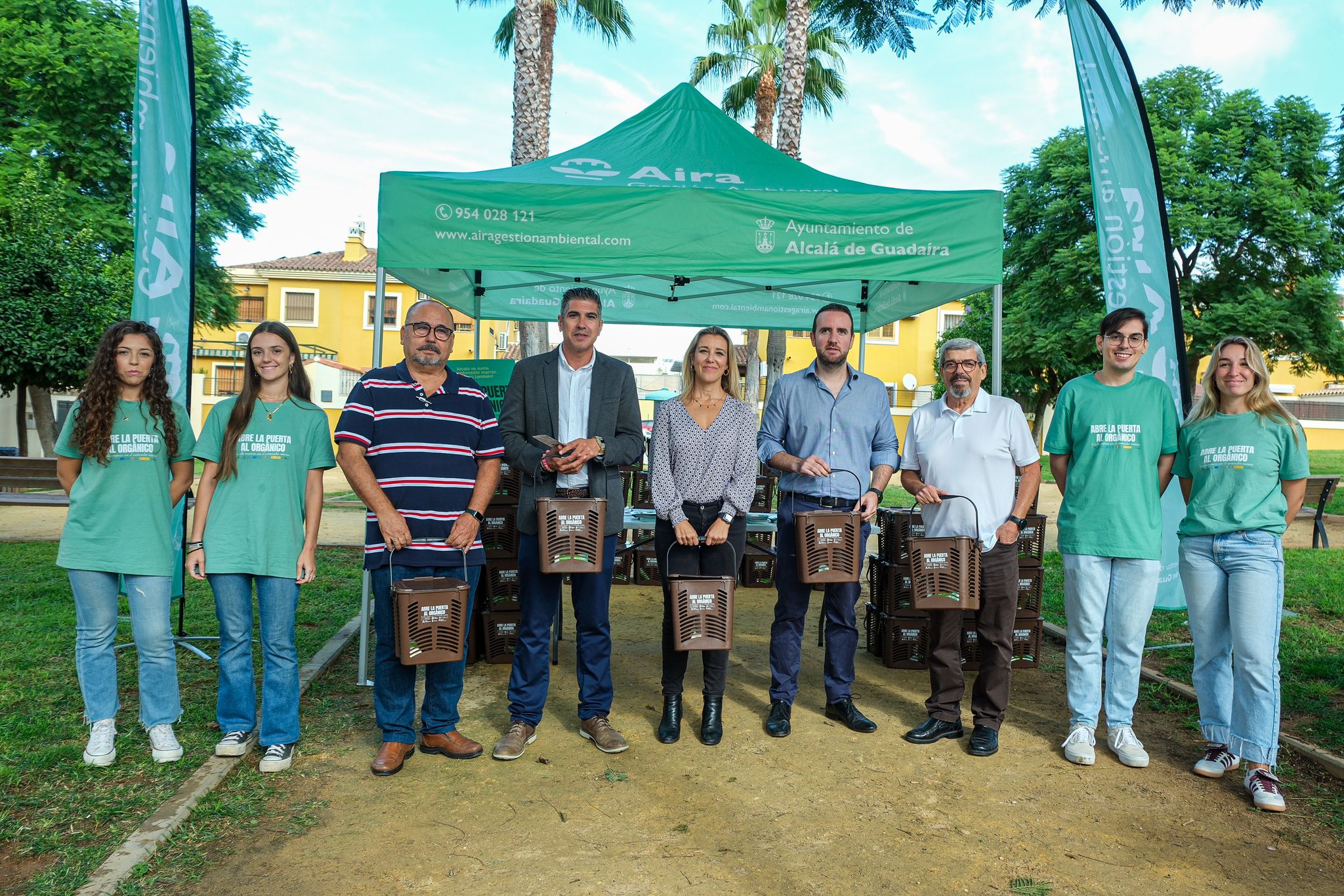 Alcalá de Guadaíra da el salto oficial  al reciclaje de orgánicos en la ciudad